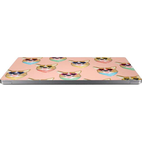 Bouffants and Broken Hearts Corgi Love Universal Laptop 12in (9.8 x 6.8in) Skin
